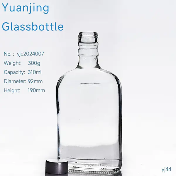 GPI Top Thread Cap Seal Round 300ml Glass Bottle